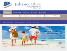 Tablet Screenshot of julianooliva.com.br